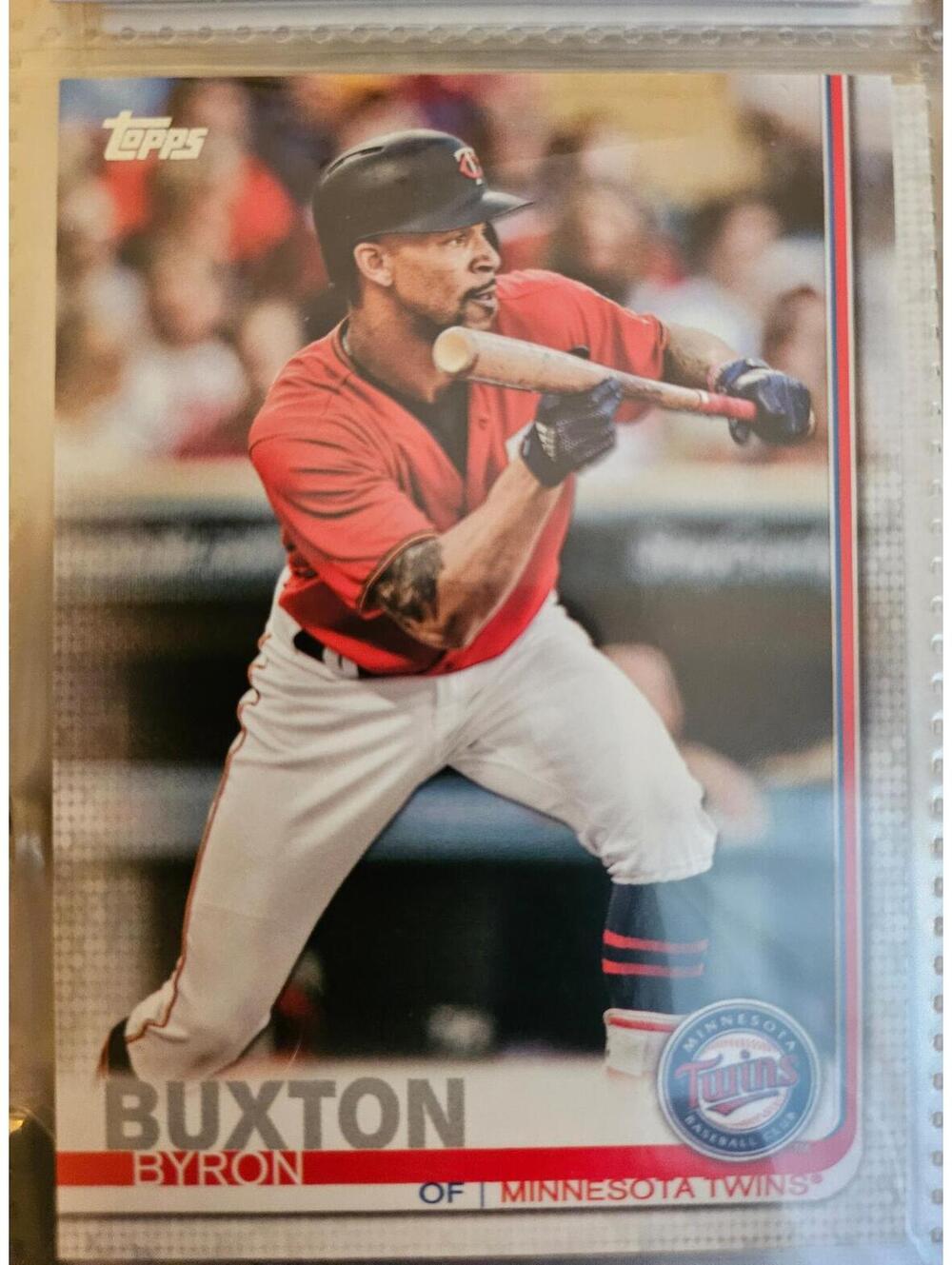 Byron Buxton 2019 Topps Series 1 Baseball #158 Minnesota Twins